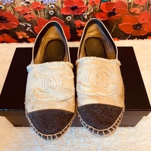 Authentic Chanel espadrilles